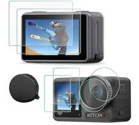 FiTSTILL Ensemble de protection d'écran [9-Pack] pour DJI OSMO Action 5 pro/4/3 (Pour dji osmo action 3)