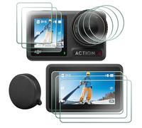 FiTSTILL Ensemble de protection d'écran [9-Pack] pour DJI OSMO Action 5 pro/4/3 (Pour dji osmo action 4)