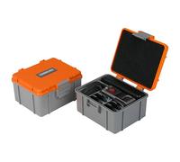 FiTSTILL Étui de rangement rigide étanche et portable compatible avec DJI Osmo Action 5 Pro/Action 4/Action 3, Go Pro Hero 13/12/11/10/9/8 Noir et autres accessoires de caméra d'action