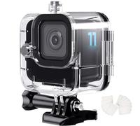FitStill Étui étanche pour Appareil Photo Go Pro 11 Mini Noir, 60 m de Profondeur avec Coque de Protection pour Accessoires sous-Marins