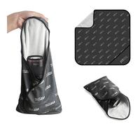 FitStill Le chiffon autocollant de 45 x 45 cm est adapté pour les appareils photo reflex numériques, objectifs d'appareil photo SLR, étui de protection de tablette, etc., sac d'objectif résistant aux