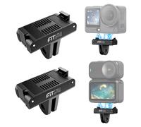 FiTSTILL Lot de 2 adaptateurs magnétiques à dégagement rapide pour DJI Osmo Action 6 et DJI Osmo Nano, prise de vue multi-angle, Osmo Action 6 et accessoires Nano