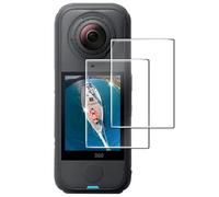 FiTSTILL Lot de 2 films protecteurs d'écran en verre trempé pour Insta 360 X4 Air, haute sensibilité, dureté 9H, anti-rayures