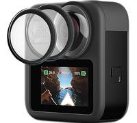 FitStill Lot de 2 protecteurs d'objectif Go Pro Max, haute transparence, dureté 9H, résistant aux rayures