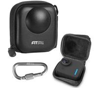 FiTSTILL Mini étui de rangement en polyuréthane pour Go Pro MAX2/MAX360 2025/MAX (2019), coque rigide de voyage, kit d'accessoires