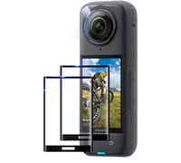 FitStill Protecteur d'écran Optique en Verre trempé pour caméra d'action Insta 360 X5/X4, dureté 9H, Anti-Huile, Anti-Taches, Anti-Empreintes digitales, Anti-Bulles, Anti-éclats, Accessoires X5