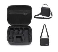 FiTSTILL Sac de transport et de protection noir avec coque rigide pour le voyage, compatible avec DJI Osmo Pocket 3 Creator Combo, ensemble d'accessoires pour appareil photo [seulement le sac], pocket