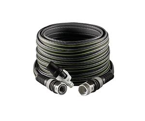 FITT FORCE 15 m, Tuyau d'arrosage pour Jardin, Léger, Résistant et Compact, pour Usage intensif, avec Lance, couleur Gris-Lime, -43% CO2e
