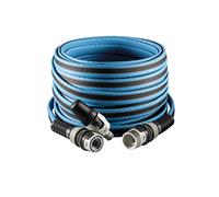 FITT FORCE 30 m, Tuyau d'arrosage pour Jardin, Léger, Résistant et Compact, pour Usage intensif, avec Lance, couleur Bleu, -43% CO2e