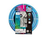 FITT NTS JEANS 1/2" (12,5 mm) 20 m Kit- Tuyau d'arrosage de jardin pour une utilisation intensive, avec pistolet multi-jet et raccords