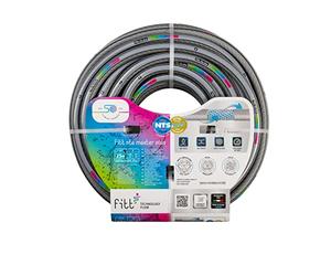 FITT NTS MASTERPLUS 5/8" (15 mm) 25 m - Tuyau d'Arrosage pour Les Jardins, Robuste et malléable, pour Usage intensif et Professionnel
