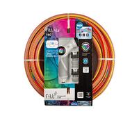 FITT NTS Red 1/2" (12,5 mm) 20m Kit Tuyau d'arrosage de Jardin Solide et malléable pour Une Utilisation Intensive, avec Pistolet Multi-Jet et raccords