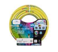 FITT NTS Yellow 1/2" (12,5mm) 15 m - Tuyau d'Arrosage pour Jardins pour Utilisation Intensive, Robuste et malléable, pour Usage intensif