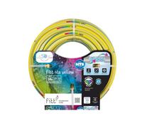 FITT NTS Yellow 1/2" (12,5mm) 30 m - Tuyau d'Arrosage pour Jardins pour Utilisation Intensive, Robuste et malléable, pour Usage intensif