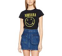 Fitted T-Shirt (Women-Xxl) Smiley (Black)