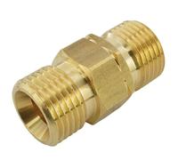 Fittingstore - Mamelon double en laiton avec filetage à droite/gauche, PN 16, adaptateur, filetage à gauche (G 1/2" x G 1/2" LH)