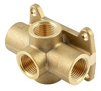 Fittingteile - Boîte murale avec diffuseur d'air - 5 voies G 1/2" Distributeur d'air comprimé eau (matériau : laiton/taille du filetage : G 1/2")