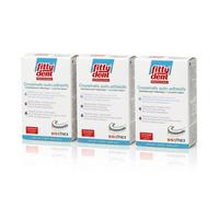 FITTYDENT - Coussinets Adhésifs Pour Prothèse Dentaire Inférieure - Fixation Extra Forte - Lot de 3 Boîtes de 15 Adhésifs
