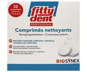 Fittydent Pastillas Limpieza Profesional 32comp