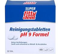 FITTYDENT SUPER REINIGUNGS, 32 pc Tablettes