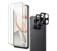 Fitudoos [2 Pièces] Verre Trempé pour Honor 400 Smart +[1 Pièces] Caméra Arrière Protecteur,Dureté 9H-sans Bulles d'air-Anti Rayures Film Protection écran.