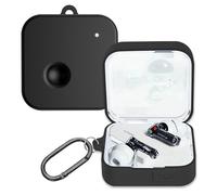 Fitudoos Compatible avec Nothing Ear (3) Coque,Témoin LED Visible,en Silicone Coque Protection Antichoc.(Noir)