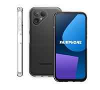 Fitudoos Coque en Silicone Compatible avec Fairphone 5,Liquid Silicone Coque, Anti-Chocs,Transparent.