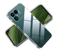 Fitudoos Coque en Silicone Compatible avec Fairphone 6, Liquid Silicone Coque, Anti-Chocs,Transparent.