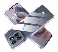 Fitudoos Coque en Silicone Compatible avec Moto Edge 50 Neo,Liquid Silicone Coque, Anti-Chocs,Transparent.