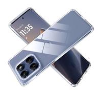 Fitudoos Coque en Silicone Compatible avec Motorola Moto Edge 60 Fusion/Edge 60,Liquid Silicone Coque, Anti-Chocs,Transparent.