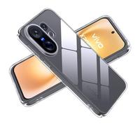Fitudoos Coque en Silicone Compatible avec Vivo X200 FE, Liquid Silicone Coque, Anti-Chocs,Transparent.