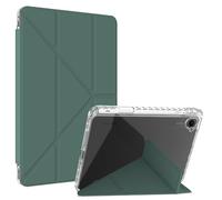 Fitudoos Origami Coque pour Xiaomi Pad Mini, avec Porte-Stylet, Plusieurs Angles de Support, Étui Housse Acrylique Transparent Mince Anti-Flexion - Vert