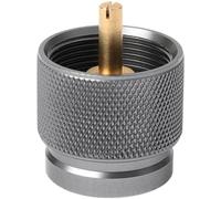 Fituenly Adaptateur De Bouteille De Butane, Adaptateur De Réchaud De Camping pour Réservoir De Gaz Américain, Tête De Conversion De Gaz, Tête D'adaptateur De Gaz pour Le Contrôle du Débit De Gaz
