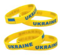 Fituenly Bracelet De Bracelet en Caoutchouc en Caoutchouc en Silicone Ukrain