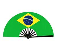 Fituenly Éventail Pliant Portable Aux Couleurs du Drapeau National, Idéal pour Les Matchs De Football Les Fans De Sport. Décoration pour Maison.