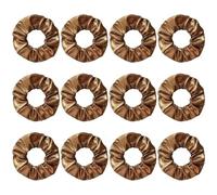 Fituenly Lot de 12 Chouchous pour Femme, Grand Chouchou De Qualité Supérieure De 11 Cm pour, Bandes Élastiques Épaisses De Couleur Unie, Cordes Souples, Support pour Queue De Cheval, Accessoires pour