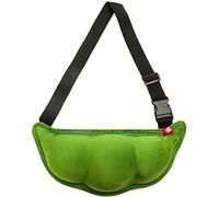 Fituenly Petit Sac bandoulière en Forme de Pois Sac d'épaule en Forme de Pois Sac de Poitrine léger Sac de Voyage Mignon et décontracté pour Femmes et Hommes