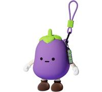 Fituenly Pochette À Monnaie en Silicone, Mini Porte-Monnaie Kawaii, Série Légumes, Pochette pour Écouteurs, Étui De Rangement pour Câble De Données pour Enfants