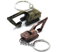 Fituenly Porte-clés Pelle 3D en Métal, Mini Porte-clés Rétro, Petit Modèle Miniature en Métal, Accessoires Souvenir, Cadeau