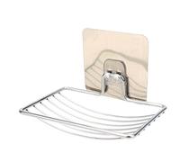 Fituenly Porte-Savon en Acier Inoxydable Porte-Savon De Salle De Bain avec Ventouse Cuisine Mur Porte-Savon Plaque