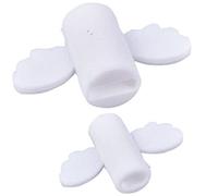 Fituenly Protecteur De Câble en Silicone 2 Pièces Dessin Animé Ange Enrouleur De Câble USB Support Organisateur De Ligne De Données