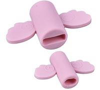 Fituenly Protecteur De Câble en Silicone 2 Pièces Dessin Animé Ange Enrouleur De Câble USB Support Organisateur De Ligne De Données