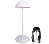 Fituenly Support réglable en Hauteur pour Perruque, Outil Portable pour Exposer Les Chapeaux, Stockage de Plusieurs Perruques