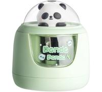 Fituenly Taille-Crayon Électrique, Outil Antidérapant, Cadeau pour Étudiants Enfants, Petit Format, Papeterie, Motif Animal, Gain De Temps, Bureau, École (Panda)