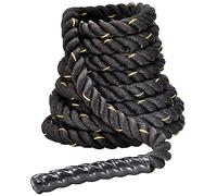Fitvids Corde de Combat de 3,8 cm/5,1 cm de diamètre, Longueurs 9 m, 12 m, 15 m, Corde Lourde pour Salle de Sport à Domicile et entraînement