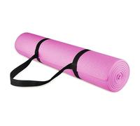 Fitvids GoYoga Tapis de yoga multi-usages 6,35 mm haute densité anti-déchirure avec sangle de transport