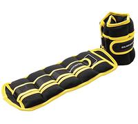 Fitvids Poids entièrement réglables pour cheville, poignet, bras, jambe, réglable, paire de 6,8 kg, 0 à 3,4 kg chacun