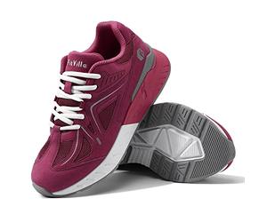 FitVille Basket Femme Légères Extra Large Chaussures de Running pour Pieds Plats Pied Gonflés Confortables Chaussures de Travail 42 EU X-Large