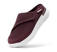 FitVille Chaussons Diabétiques Pour Femmes Pantoufles Extra Larges Pour Pieds Gonflés Chaussures De Marche Ajustables Soulagement De La Douleur Au Pied 39-40 EU X-Large