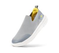 FitVille Chaussure de Marche à Enfiler Homme Confort Baskets sans Lacets Respirantes Chaussures Orthopédiques Pieds Larges pour Hommes Sneakers Slip on Légères pour Outdoor Fitness Gym 44 EU Large